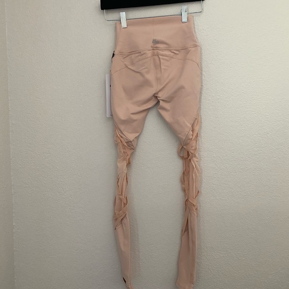 NEW Alo high waist stirrup pink leggings - Picture 6 of 6